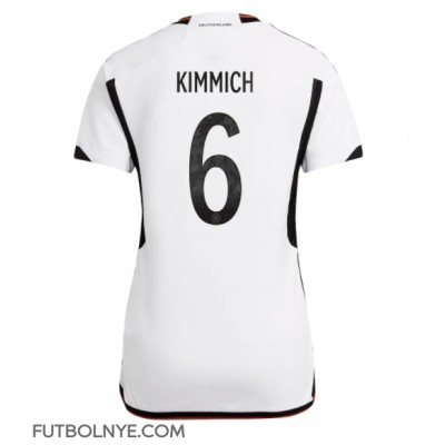 Camiseta Alemania Joshua Kimmich #6 Primera Equipación para mujer Mundial 2022 manga corta